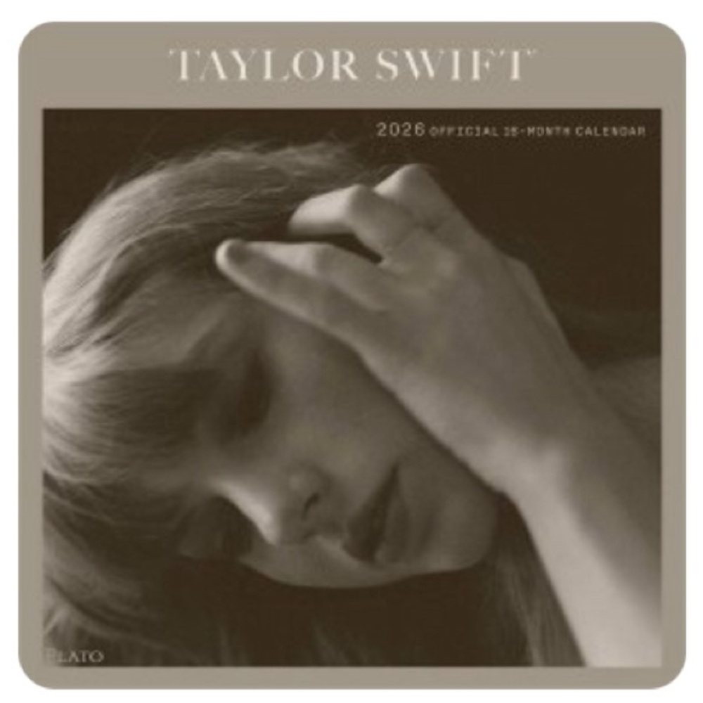 Taylor Swift 2026 Official Calendar-12”x12”